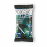 ژیلت دورکو (DORCO) مدل TG-II Plus بسته ۵ عددی با لبه صابون‌دار و تیغه دو لبه