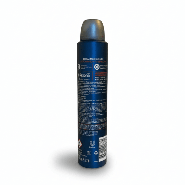 اسپری ضدتعریق مردانه رکسونا مدل Invisible + Antibacterial حجم ۲۰۰ میلی‌لیتر با ماندگاری ۷۲ ساعته.