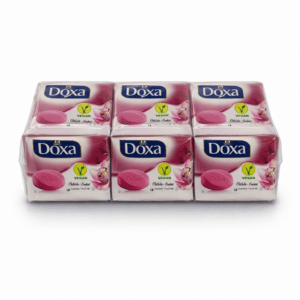 صابون ارکیده دوکسا (Doxa) مدل Orchid ساخت ترکیه با نشان وگان و رایحه ملایم گلی.