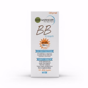 کرم بی بی گارینیر SPF50 با خاصیت ضد آفتاب و پوشش‌دهی Teinte Foncée