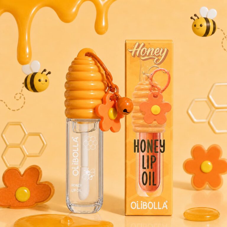برق لب عسلی آویز دار اولیبولا olibolla