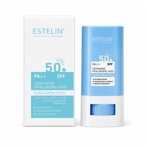 ضد افتاب استیکی استلین SPF 50 حاوی هیالورونیک اسید و سرامید ۲۰ گرم