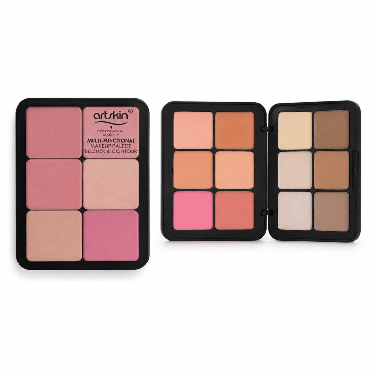 پالت کانتور و رژگونه پودری 12 رنگ آرت اسکین Artskin