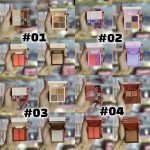 پالت سایه سه طبقه اس اف آر کالر مدل Shadow Blocks چند کاره اورجینال
